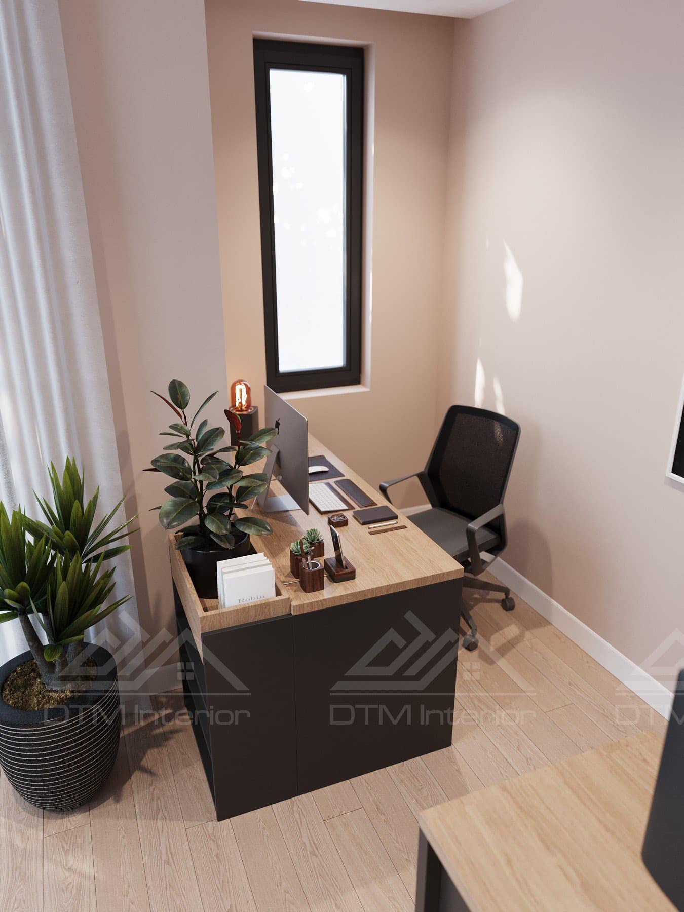 Thiết Kế Nội Thất Văn Phòng Công Ty DTM 20m2